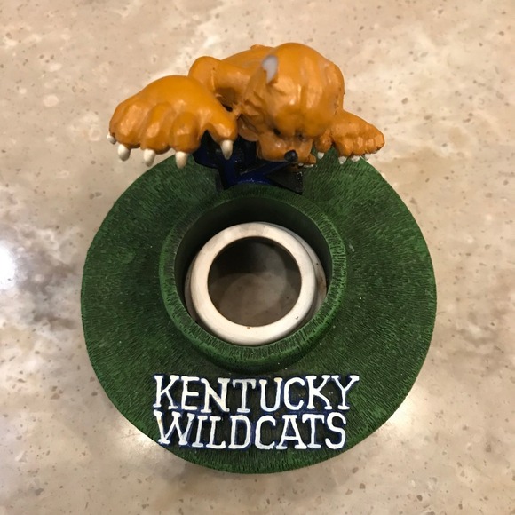 Candle Capper Other - Kentucky Wildcats Candle Capper Jar Topper FLAW